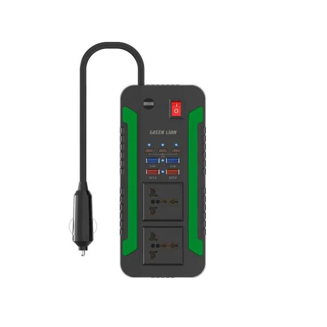 اینورتر فندکی خودرو گرین لاین مدل SPARK300